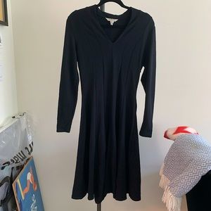 LK Bennett black midi dress